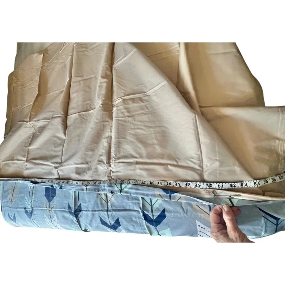 Home Collection Twin Size Reversible Duvet Cover & Pillow Shams Set Arrow NWT